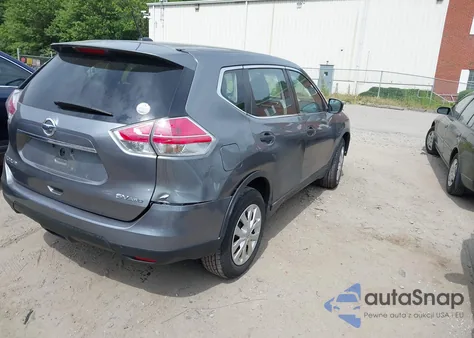 2016 Nissan Rogue S from USA, damaged, VIN KNMAT2MV0GP714449